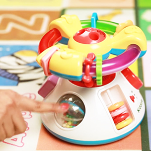 اسباب بازی چرخ فرمان موزیکال کودک FIVE STAR TOYS MUSIC 2 IN 1 PROJECTION_اسباب بازی